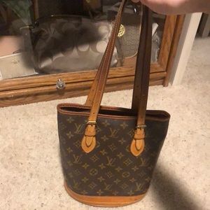 Louis Vuitton Vintage Bucket Handbag (SD 1011)